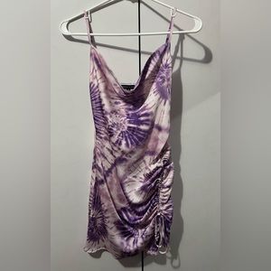 Kendall & Kylie dress from PacSun. Size XS. White and Purple. Never worn